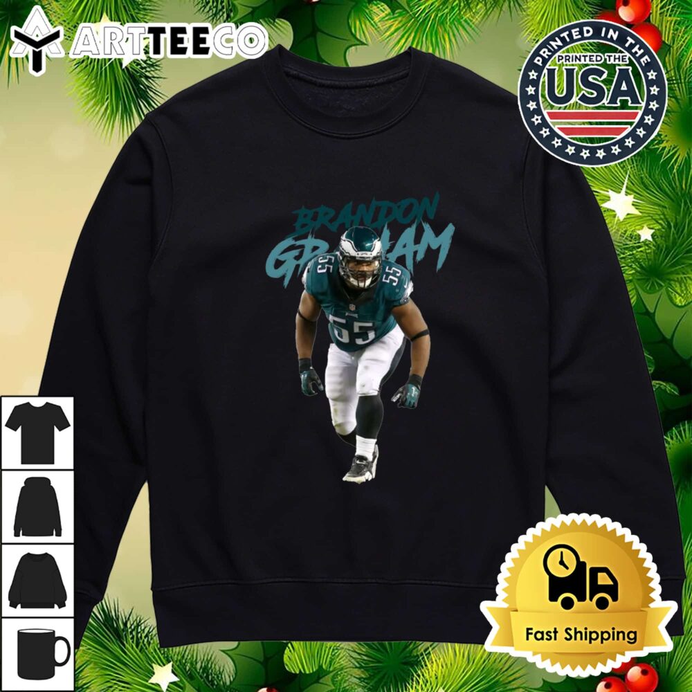 Brandon Graham Stronger 1 Vintage T Shirt 4