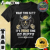 Buffaloes Colorado What Time Is It It's Prime Time Go Buffs 2024 T Shirt 3