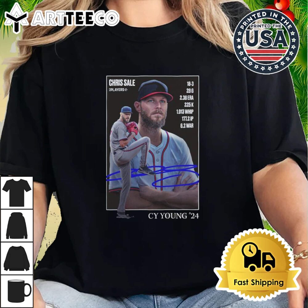 Chris Sale Cy Young '24 Retro T Shirt 2