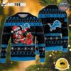 Detroit Lions Santa Claus Ugly Christmas Sweater