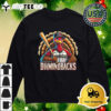 Happy Thanksgiving Arizona Diamondbacks Baseball Turkey 2024 Shirt 4