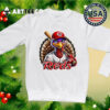 Happy Thanksgiving Cincinnati Reds Baseball Turkey 2024 Shirt 3