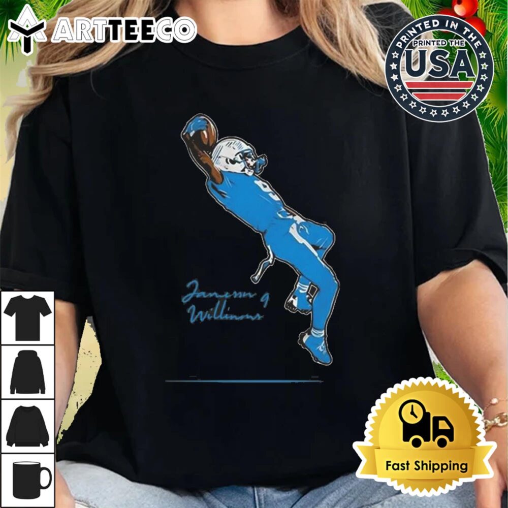 Jameson Williams TD Signature T Shirt 2