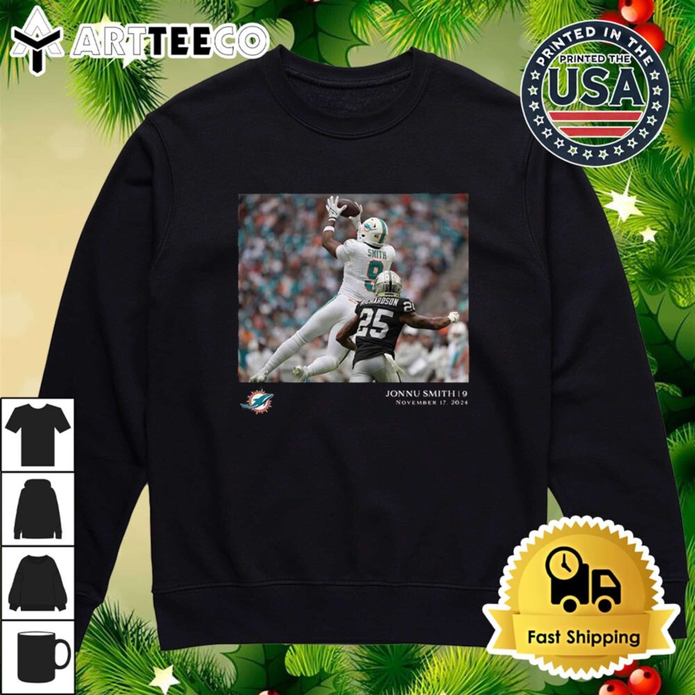 Jonnu Smith Miami Dolphins NFL Flash Features Week 11 T Shirt 4