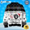 Las Vegas Raiders Family Have A Merry Christmas 2024 Ugly Sweater 3