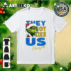 Los Angeles Chargers Football They Not Like Us Merry Christmas T Shirt 1