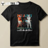 Miami Hurricanes On Saturdays Dolphins On Sundays Signatures T Shirt