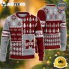 Mississippi State Bulldogs Football Team Xmas Tree Snow Custom Name Ugly Christmas Sweater NCAA Football Gifts