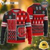 NC State Wolfpack Football Team Xmas Tree Snow Custom Name Ugly Christmas Sweater NCAA Football Gifts