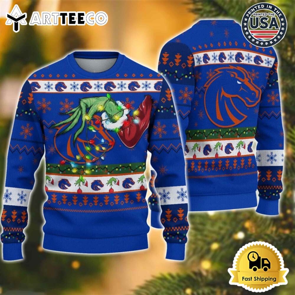 Boise State Broncos Ugly Sweater