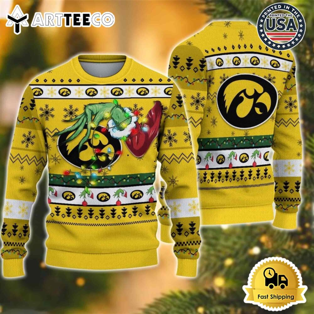 Iowa Hawkeyes Ugly Sweater