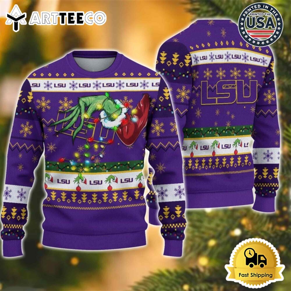 LSU Tigers Ugly Sweater