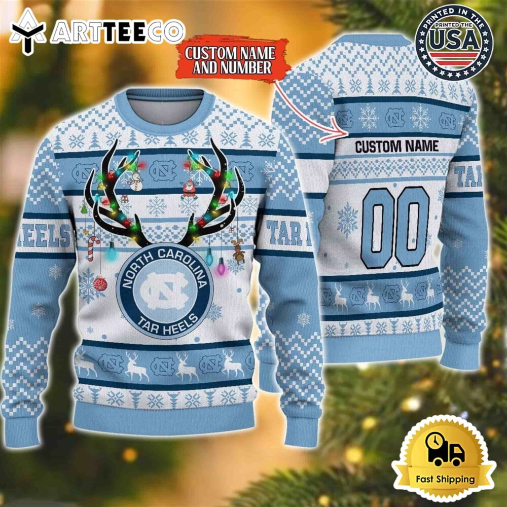 North Carolina Tar Heels Ugly Sweater