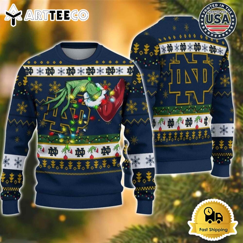 Notre Dame Fighting Irish Ugly Sweater