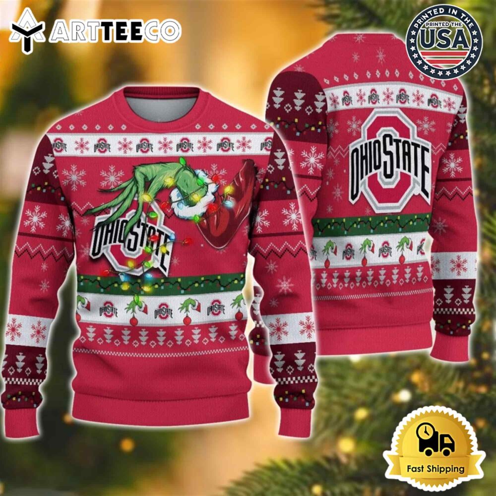 Ohio State Buckeyes Ugly Sweater