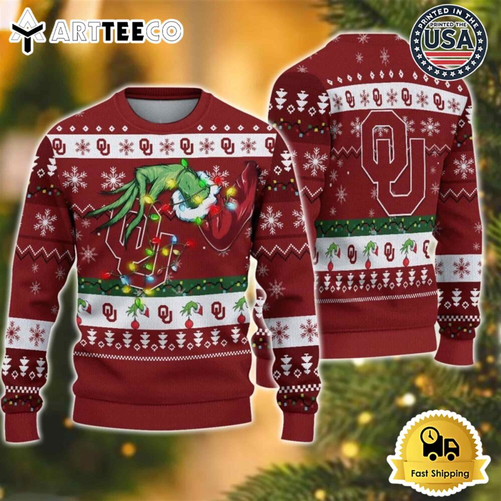 Oklahoma Sooners Ugly Sweater