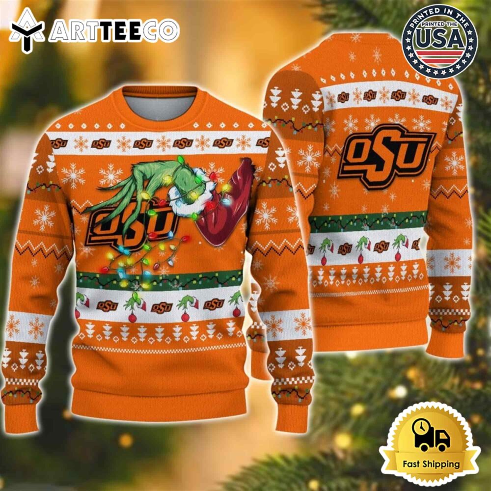 Oklahoma State Cowboys Ugly Sweater