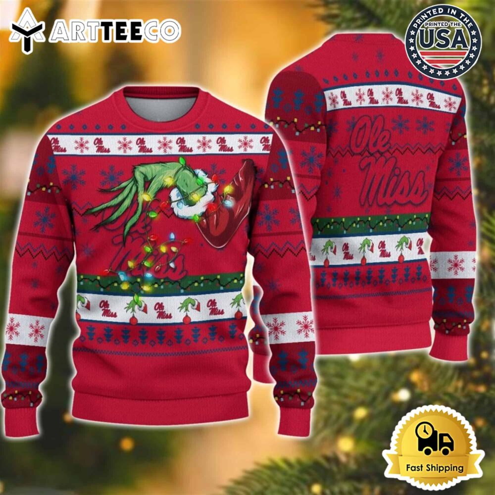 Ole Miss Rebels Ugly Sweater