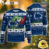 NCAA Penn State Nittany Lions Grinch Hand Ugly Christmas Sweater NCAA Football Gifts