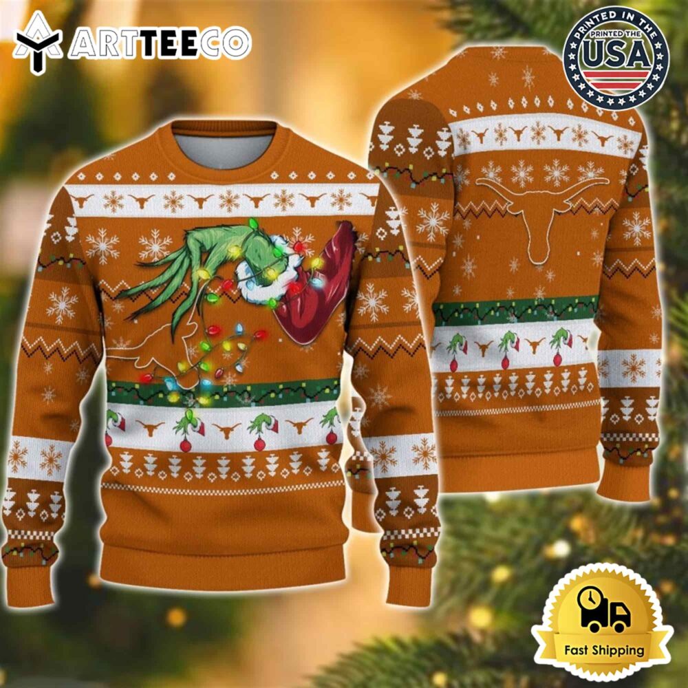 Texas Longhorns Ugly Sweater