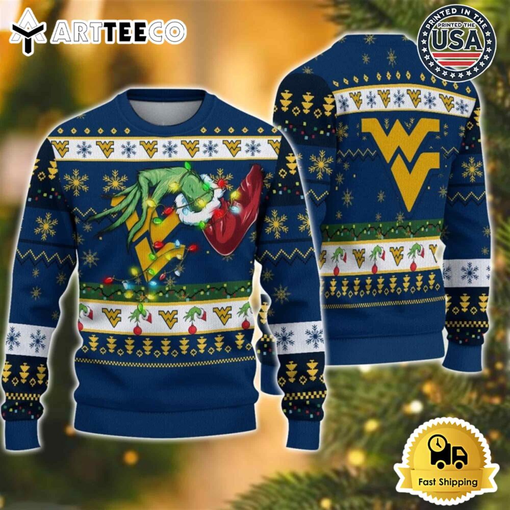 West Virginia Mountaineers Ugly Sweater