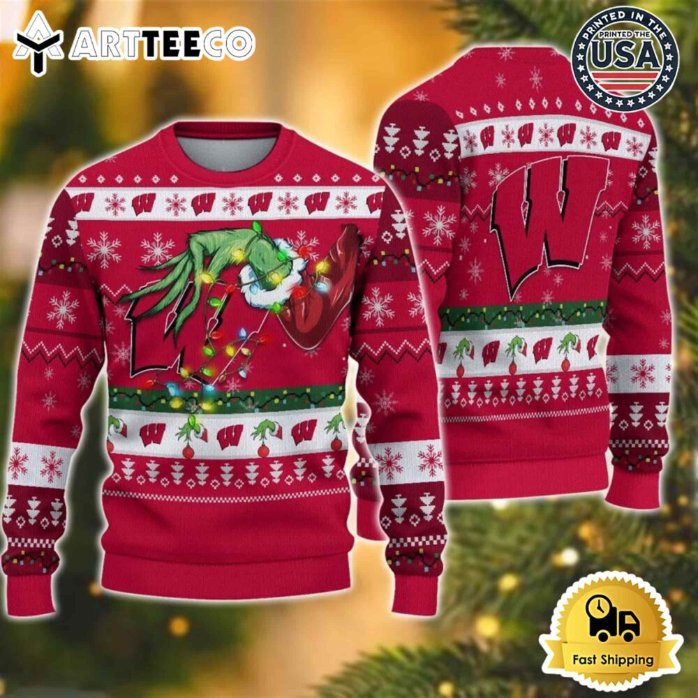 Wisconsin Badgers Ugly Sweater