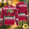 NCAA Wisconsin Badgers Grinch Hand Ugly Christmas Sweater NCAA Football Gifts