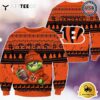 NFL Cincinnati Bengals Grinch Football Limited Edition Ugly Christmas Sweater