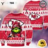 NFL Kansas City Chiefs Christmas x Grinch Ugly Christmas Sweater