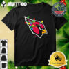 NFL Merry Christmas Arizona Cardinals Lights 2024 Logo T Shirt 3