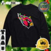 NFL Merry Christmas Arizona Cardinals Lights 2024 Logo T Shirt 4