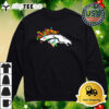 NFL Merry Christmas Denver Broncos Lights 2024 Logo T Shirt 4