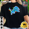 NFL Merry Christmas Detroit Lions Lights 2024 Logo T Shirt 2