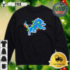 NFL Merry Christmas Detroit Lions Lights 2024 Logo T Shirt 4