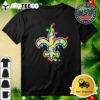 NFL Merry Christmas New Orleans Saints Lights 2024 Logo T Shirt 3