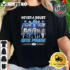 Never A Doubt One Pride Detroit Lions Signatures 2024 T Shirt 2