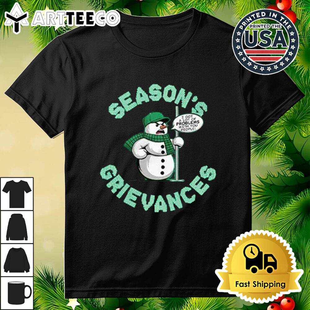 New York Jets Woody Johnson Season's Grievances Shirt 3