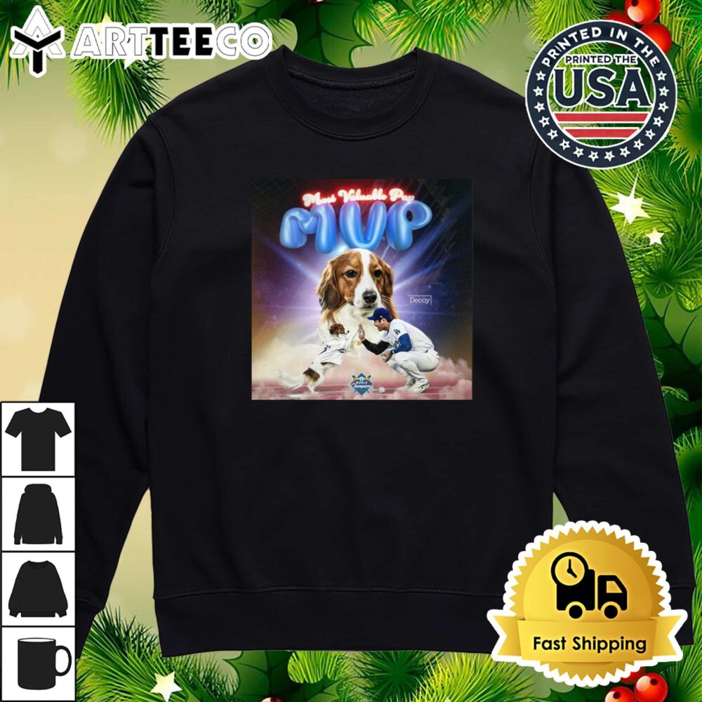 Ohtani MVPup A Round Of A Paws For The Champ And Now MVP Retro T Shirt 4