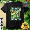 Oregon Ducks They Hate Us Because They Ain't Us Christmas 2024 Grinch Shirt 3