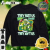 Oregon Ducks They Hate Us Because They Ain't Us Christmas 2024 Grinch Shirt 4