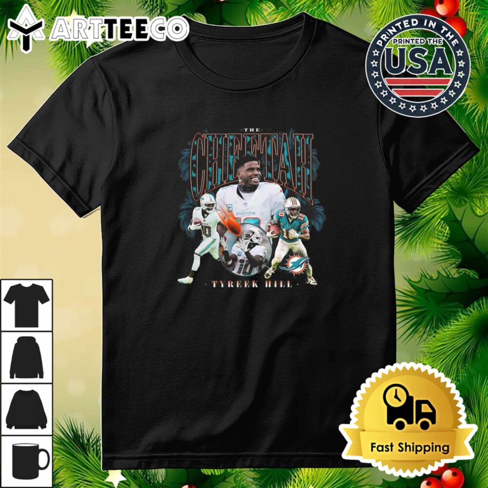 Tyreek Hill Miami Dolphins Notorious Player Graphic T Shirt 3