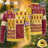 USC Trojans Football Team Xmas Tree Snow Custom Name Ugly Christmas Sweater NCAA Football Gifts