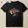 World Series Champions 2024 Los Angeles Dodgers Maps Usa T Shirt